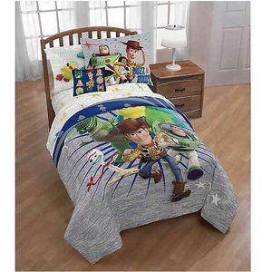 BRAND NEW Jay Franco Disney Pixar Toy Story 4 Twin/Full Bed Set with Comforter